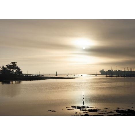 Tableau sur toile Bénodet 45x65 cm - Impression sur Toile Murale Décorative - Image imprimée en HD sur Toile - Toile sur Châssis en Bois FSC - Fabriqué en France (1/4)