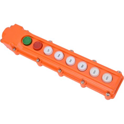 Fernbedienung für Elektrohebezeuge COB-63A, wasserdichtes Drucktastengehäuse, 220V/500V-Kabelkran, regensichere Industriesteuerung (1/5)