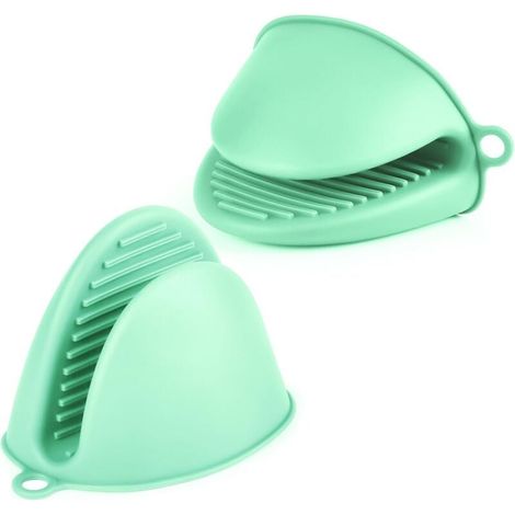Gant de Cuisine épais en Silicone, 1 Paire Gants de Four Résistant à la Chaleur, Gants de Cuisine Antidérapants, Gant Cuisine Anti Chaleur (1/5)