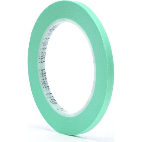 Ruban de masquage de precision 3M Vert 6.35 mm x 55m