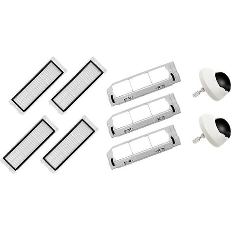 Accessoires pour aspirateur robot 1S S5Max T7Pro T6 : couvercle de brosse principale, roue de rechange universelle (1/5)