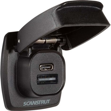 Scanstrut Waterproof Kabelpass DS21A, 4-9 mm, 21 mm, Kunststoff, schwarzes Wohnmobil (1/5)