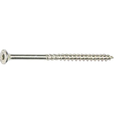 Schmidd Schrauben Holzbauschrauben 5.0 x 70 mm TX 25 Senkkopf - 100 Stück Spanplattenschrauben & Holzbauschrauben
