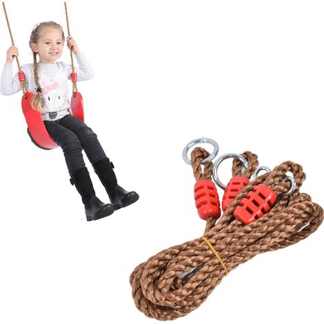 Zubehör für Gartenschaukeln: robustes und langlebiges Verlängerungsseil für Kinderschaukeln (PE-Seil). (1/5)