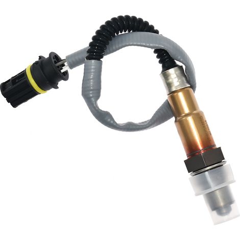 Bosch Lambdasonde, Luft-/Kraftstoffverhältnissensor, hintere Lambdasonde, für BMW 3er, 5er und X3. (Teilenummern: 11787544655, 0258006809, 16809 Kabelbaumstecker, 380 mm)