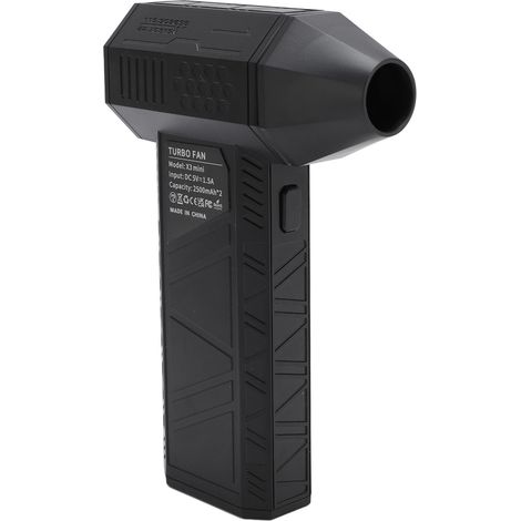 Souffleur d'air électrique 110000R moteur sans balais 150g portable multifonction turboventilateur pour nettoyage clavier dépoussiérage 7,4V (1/5)
