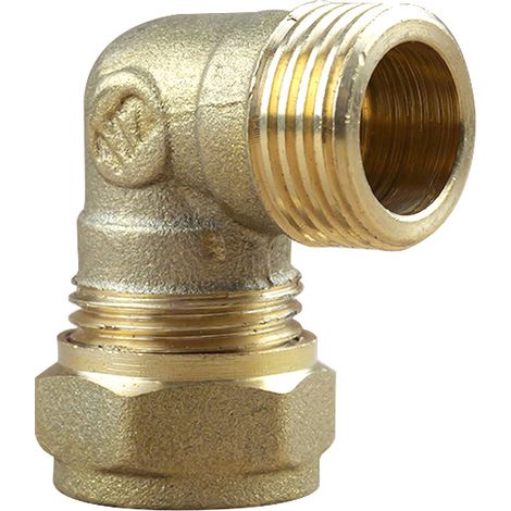 Coude bicone 1/2" (15/21) Mâle - Cuivre Ø12 - Arcanaute