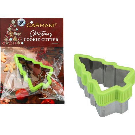 Tagliabiscotti per pan di zenzero, albero di Natale, metallo, cucina (1/3)