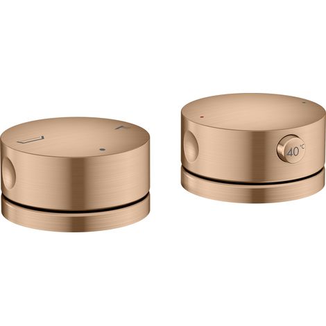 hansgrohe AXOR One grifería para borde de bañera de 2 agujeros