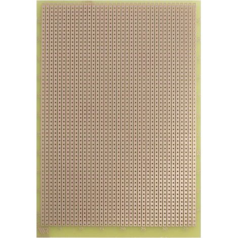Platine d'expérimentation Rademacher WR-Typ 732 732-EP Epoxy (L x l) 16 cm x 10 cm 35 µm Pas 2.54 mm 1 pc(s) (1/2)