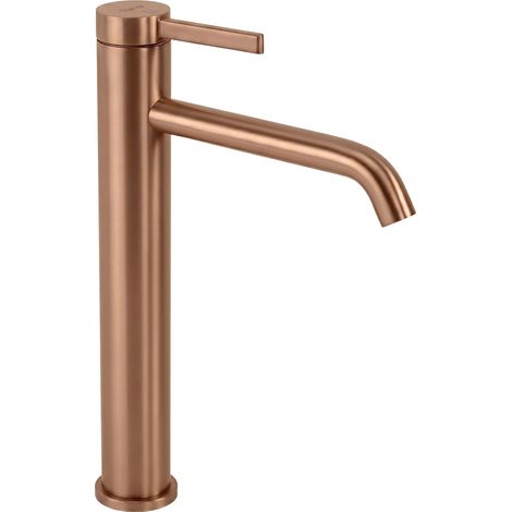 Waschbeckenarmatur Rea Rivo High Brush Copper