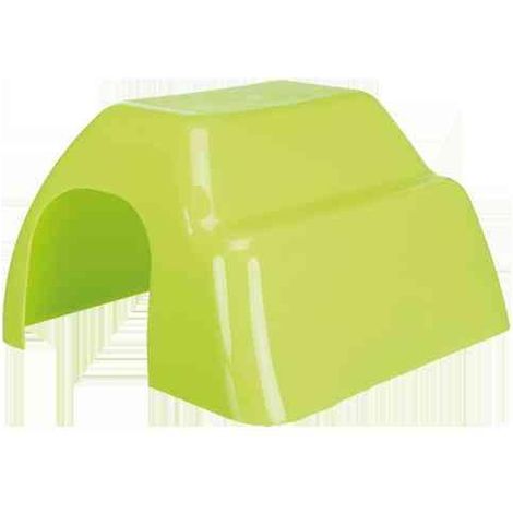 Maison en plastique 29 x 19 x 33 cm couleur aléatoire pour lapins nain - Trixie