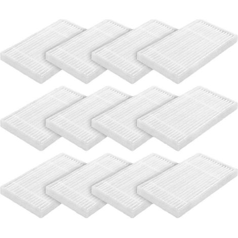 Lot de 12 filtres de rechange pour aspirateur robot iLife V20 (filtre HEPA) (1/5)