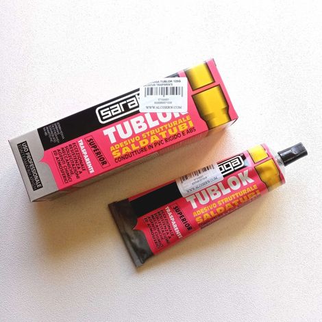 Adesivo per condutture in pvc rigido e abs tublok  gr 125 (1/4)