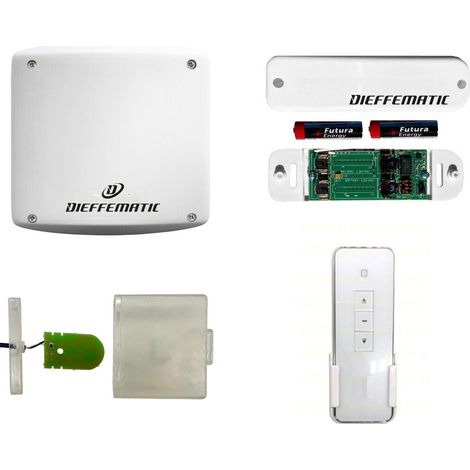 Kit Centrale Sensore Vento Luce Vibrazione Telecomando Tenda Tende Da Sole Kiter