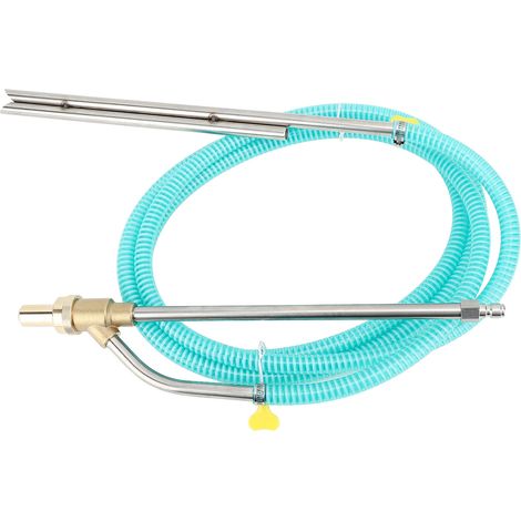 Kit de Sablage Humide pour Nettoyeur Haute Pression, Accessoire Buse de Sablage Laveuse Puissante 1/4 Pouce Raccord Rapide Bleu (1/5)