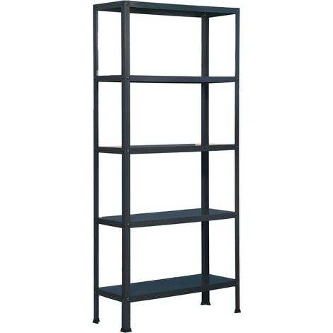 Simonrack Classic Plus Metallregal Anthrazit 5 Ebenen