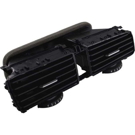 Rejilla de ventilación central del salpicadero delantero del coche, salidas de aire acondicionado para la parte central -Crezuo