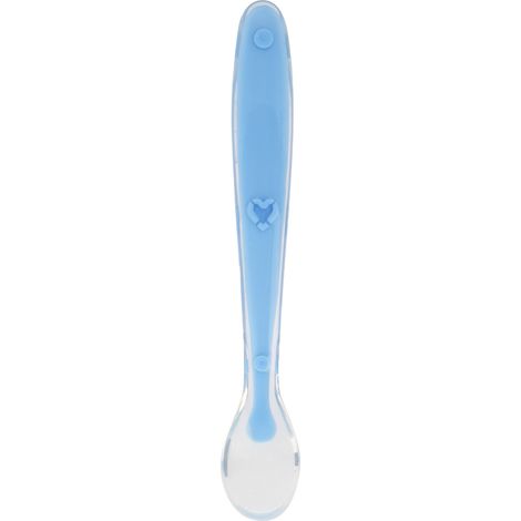 Cuillère Bébé - En Silicone Souple - Pour Apprentissage Autonome - Antidérapante - 16 x 2 cm - 1 Pièce