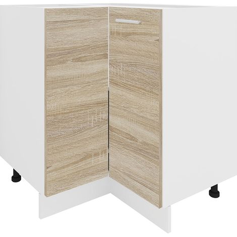 Eck meuble de cuisine armoire inférieure Esilo 82x76x76 - VCM (1/5)