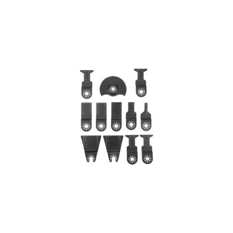 12pcs Standard Oscillant Multitool Lames de Scie Outils lectriques Cutters