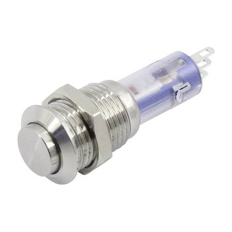 INTERRUPTEUR À PRESSION TRU COMPONENTS LAS4GQH-11Z/S TC-6647584 48 V 2 A 1 X ON/OFF À ACCROCHAGE 1 PC(S)