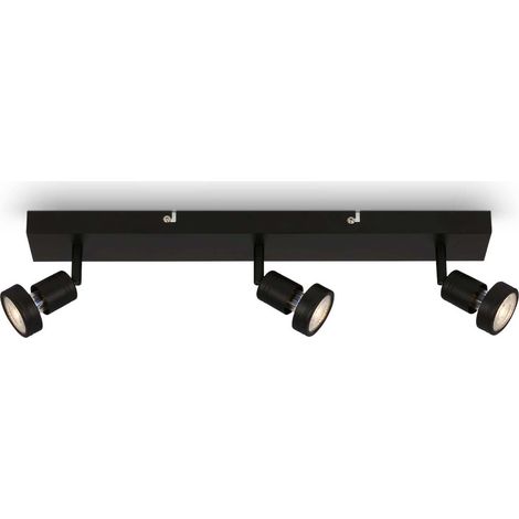 Foco LED de techo negro de 15 W para sala de estar, dormitorio y pasillo. (1/5)