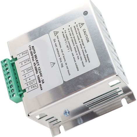 Caricabatterie per generatori da 12V e 24V, regolatore automatico a 2 stadi 220-240VAC (1/5)