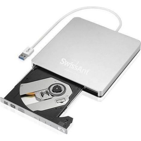 Graveur DVD - INAC - INAC01 - USB 3.0 - Aluminium - Compatible CD/DVD (1/4)