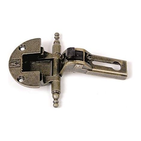 CERNIERA PER PORTE IN BATTUTA D.35 BRONZATO (1/3)