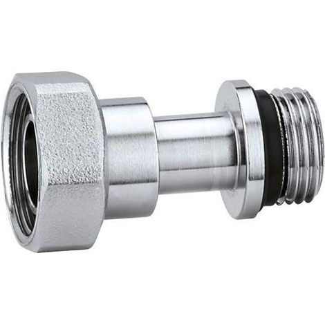 Bocchettone telescopico per valvole e detentori per radiatori Caleffi 381302-381402 3/4" x 1/2"G
