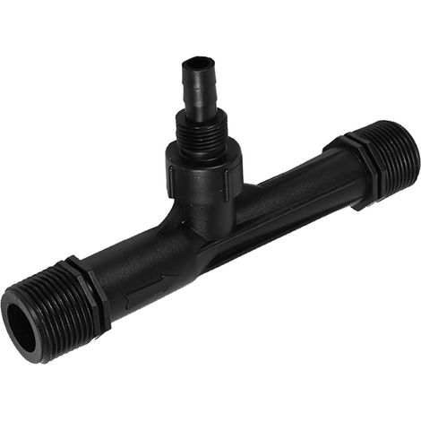 Arroseur d'irrigation jardin 1 pouce, injecteur mélangeur d'eau Ozone, dispositif agricole en plastique.