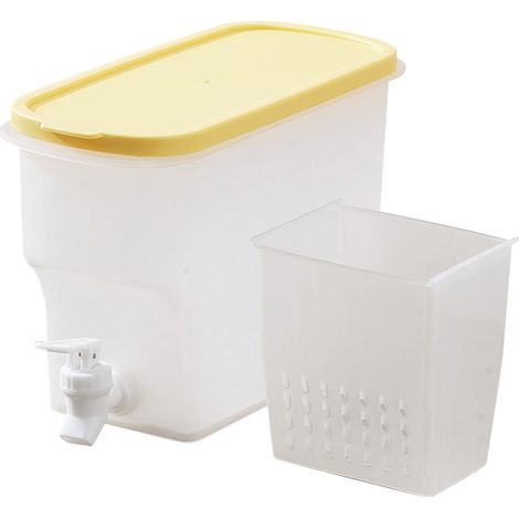 Fontaine à eau de grande capacité avec filtre et robinet pour l'été