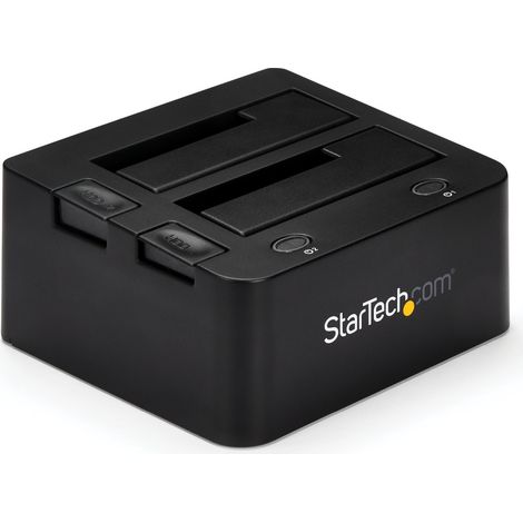 StarTech.com UNIDOCKU33 docking station per unità di archiviazione USB 3.2 Gen 1 (3.1 Gen 1) Type-B Nero (1/4)