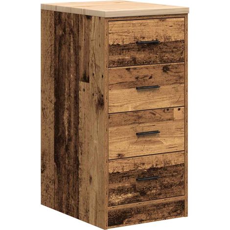 Maison Exclusive - Armoire de rangement de garage vieux bois 40x51x85 cm bois pin