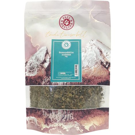 Bio Brennnessel 75g für Hunde und Katzen  Allergien, Vitamine, Mineralstoffe  Paul & Paulina (1/2)