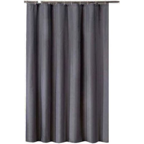 Rideau De Douche - 150x180 Cm - Polyester - Imperméable - Pour Salle De Bain - 1 Pièce (1/5)