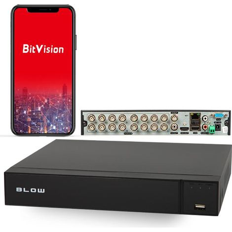 Enregistreur vidéo Blow bl-x16081 8MP 1 disque dur (1/3)