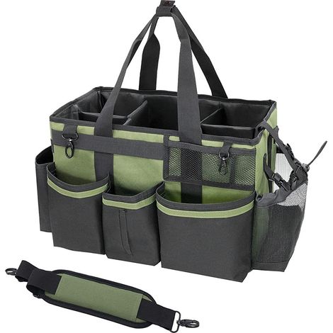 Große Werkzeugaufbewahrungstasche, multifunktionales Reinigungsset aus Oxford-Gewebe, Handtasche und Umhängetasche. (1/5)