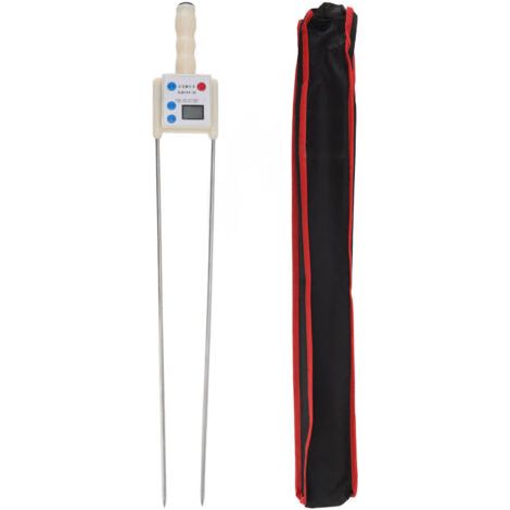 Dual-needle grain moisture meter – Large model, battery not included