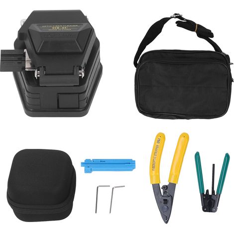 Kit d'outils pour fibres optiques, soudeuse à fusion, kit de soudure à froid (1/5)