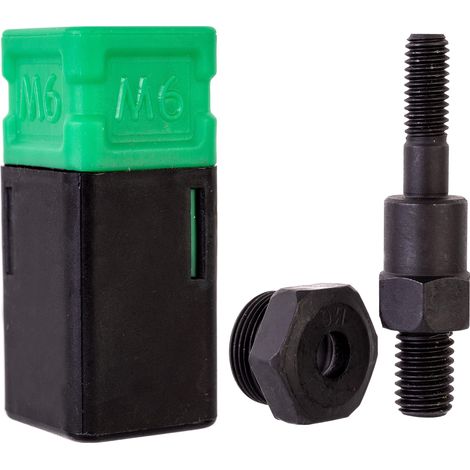 MANDRIL PARA REMACHADORA MANUAL DE TUERCA DE REMACHAR M6 ROSCA ACERO PIEZA DE REPUESTO (1/3)