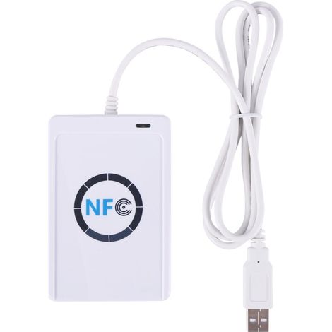 Lector/grabador RFID USB NFC sin contacto ACR122U A9 compatible con tarjetas (1/4)