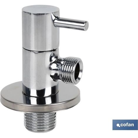 Eckventil 1/2 x 3/8 Lux-Modell