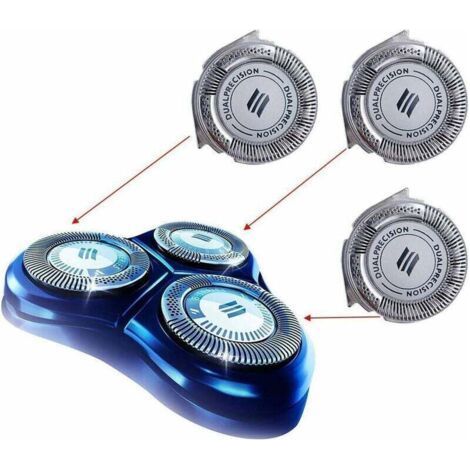 3-teiliges Badezimmer-Zubehörset SH50/52 Ersatzscherköpfe Kompatibel mit Norelco Serie 5000 (S5xxx), AquaTouch (S5xxx), AquaTouch (AT8xx, AT7xx) und PowerTouch (PT8xx) (1/5)
