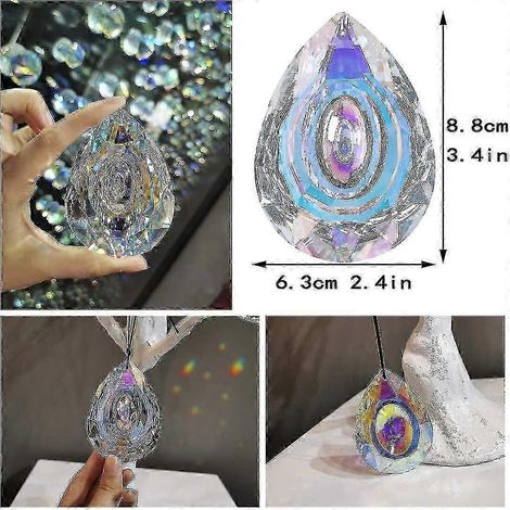 Pièces détachées pour lustre à suspension en cristal prismatique de 89 mm / 3,5 pouces (2025) (1/5)