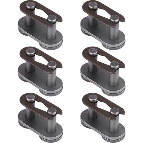 Jeffergarden Maillon de chaîne de rechange noir de 21 mm de longueur pour vélo à moteur 2 temps motorisé (1/5)