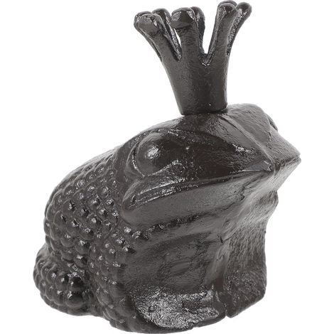 Elegante Platzsparende Eisen und Leichte Froschskulptur aus