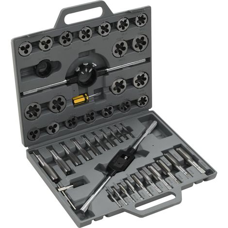 vidaXL Kit Filiere per Filettatura 45 pz (1/5)