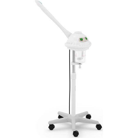 Sauna facial 2 fonctions 820 w 1 200 ml abs acier peint blanc (1/5)
